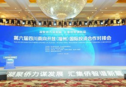 第六届四川南向开放（福州）国际投资合作对接会成功举行