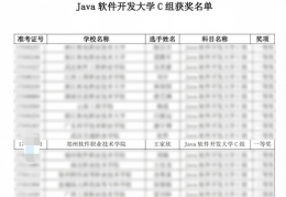 郑州软件职业技术学院学子斩获第十七届蓝桥杯国赛一等奖