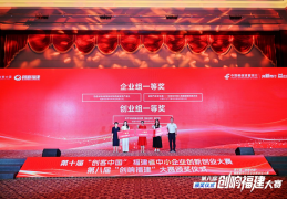 第十届“创客中国”福建省中小企业创新创业大赛暨第八届“创响福建”大赛全省总决赛圆满落幕