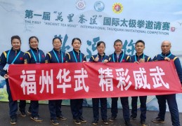 茶韵武动 华武出彩——“福州华武”亮相首届万里茶道国际太极拳邀请赛