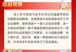 一图读懂丨《2025年一季度提振消费稳外贸稳外资若干措施》