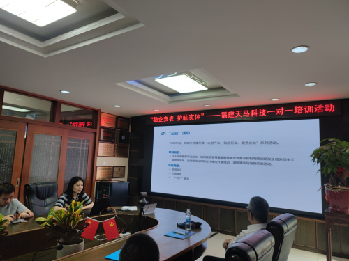 【"稳企安农 护航实体"——福建天马科技一对一培训】图3