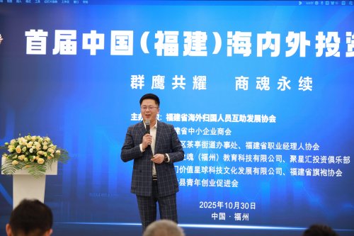 【中国（福建）2025首届海内外投资论坛圆满举办海归协会执行会长邢星领衔助力闽企对接全球资本】图4