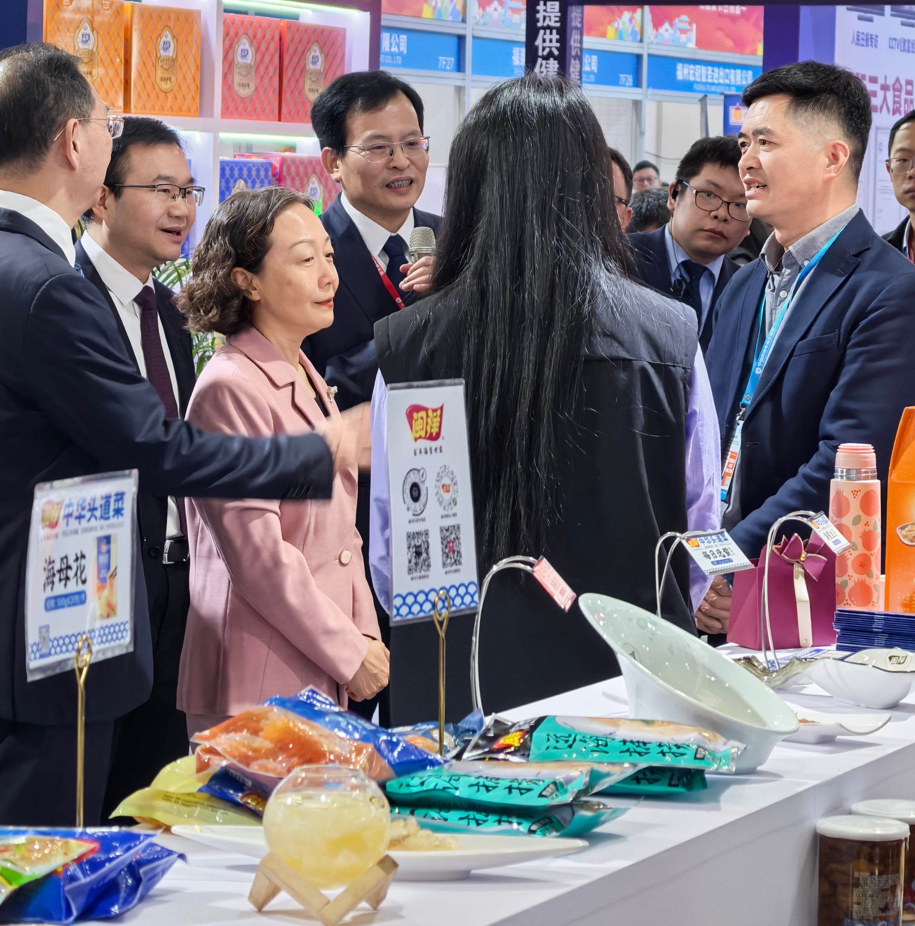 【第六届中国跨交会首设海产出海馆 闽洋海蜇扬帆出海展实力】图4