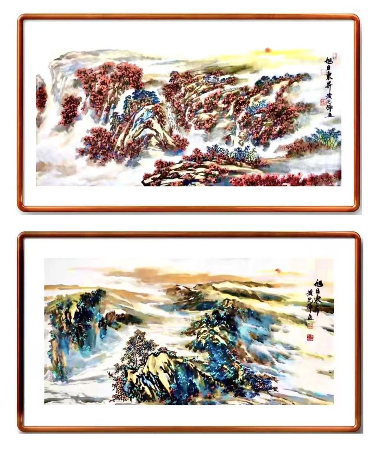 【笔墨为桥，美美与共 黄光辉艺术与人类命运共同体的时代交响】图1