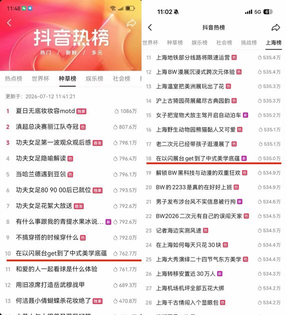 【国风美学再出圈,《以闪亮之名》为何成BW2026最夯展台?】图2